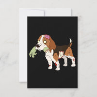 Beagle Zombie Hand Funny Dog Halloween Gift