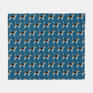 Beagles Pattern Original Pet Dog Lover's Fleece Blanket