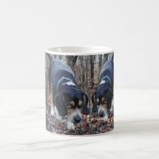 Beagles Rabbit Hunting The Woods Mug