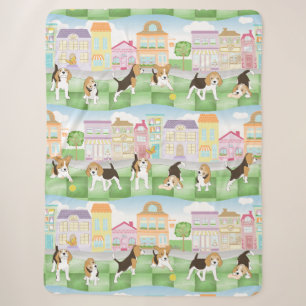 Beagles Sherpa Blanket