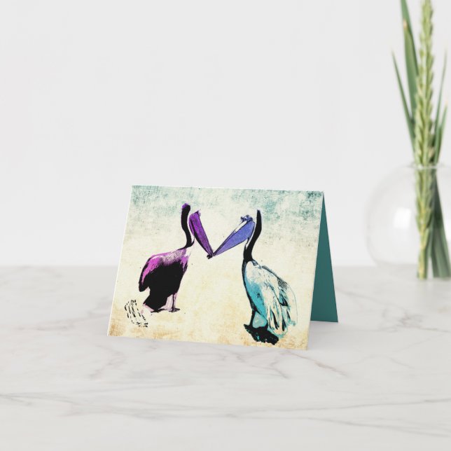 Beak to Beak Holiday Card (Front)