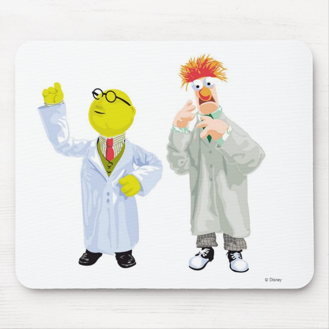 Beaker and Bunson Disney Mouse Pad (Front)