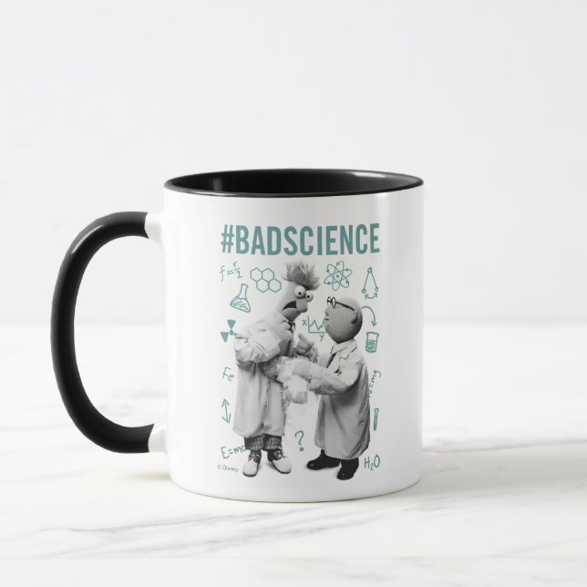 Beaker & Bunsen | #BadScience Mug (Left)