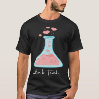 Beaker Lab Tech Laboratory Technician T-Shirt