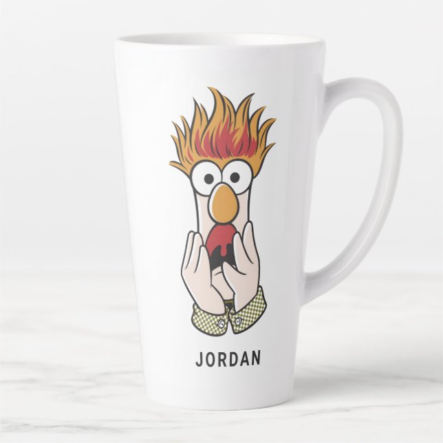 Beaker Screaming Disney Latte Mug (Right)