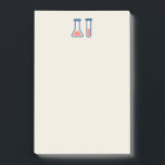 Beaker & Test Tube Science Themed Post-it Notes<br><div class="desc">Sticky notes with a cute drawing of a test tube and beaker. Perfect for science types.</div>