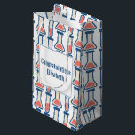 Beaker & Test Tube Science Themed  Small Gift Bag<br><div class="desc">Gift bag with a cute drawing of a test tube and beaker. Perfect for science types.</div>