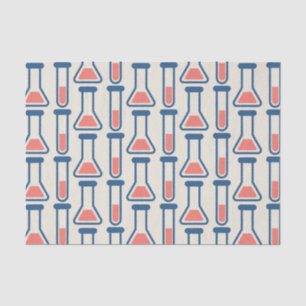 Beaker & Test Tube Science Themed Tissue Paper