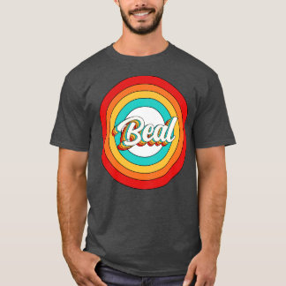 Beal Name Shirt Vintage Beal Circle