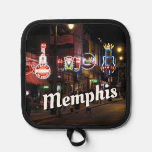 Beale Street, Memphis, Tennessee Pot Holder