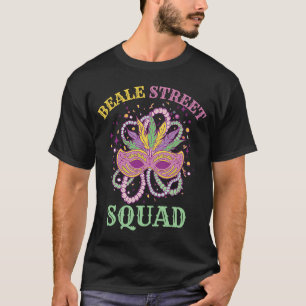 Beale Street Squad  Mardi Gras For Men and Women T-Shirt