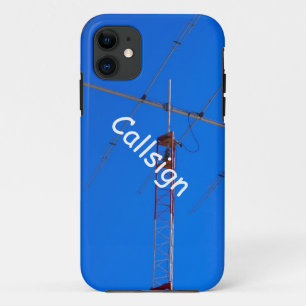 Beam Antenna and Callsign iPhone 11 Case