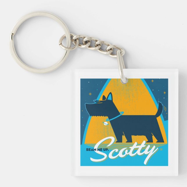 Beam Me Up Scotty Keychain (Front)