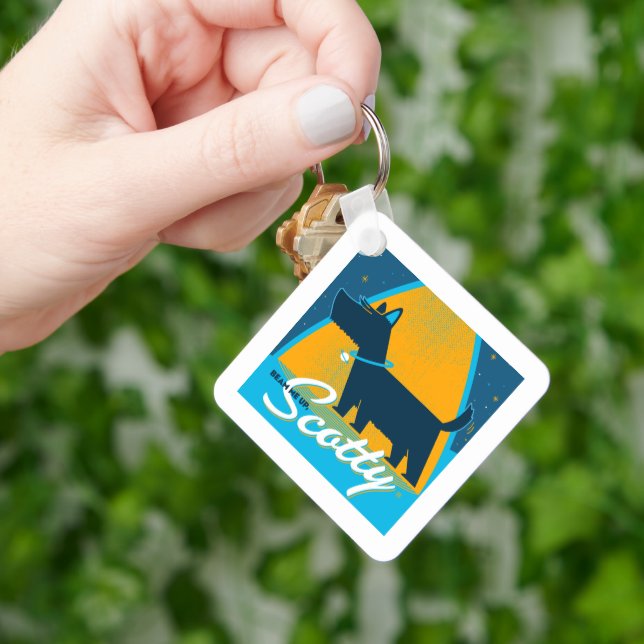 Beam Me Up Scotty Keychain (Hand)