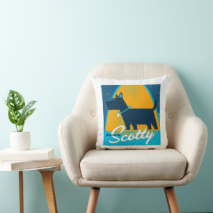 Beam Me Up Scotty Throw Pillow