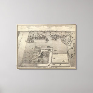 Beamer residence canvas print