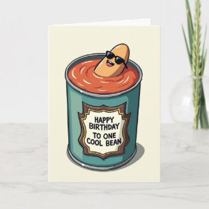 Bean Birthday Joy Art Card