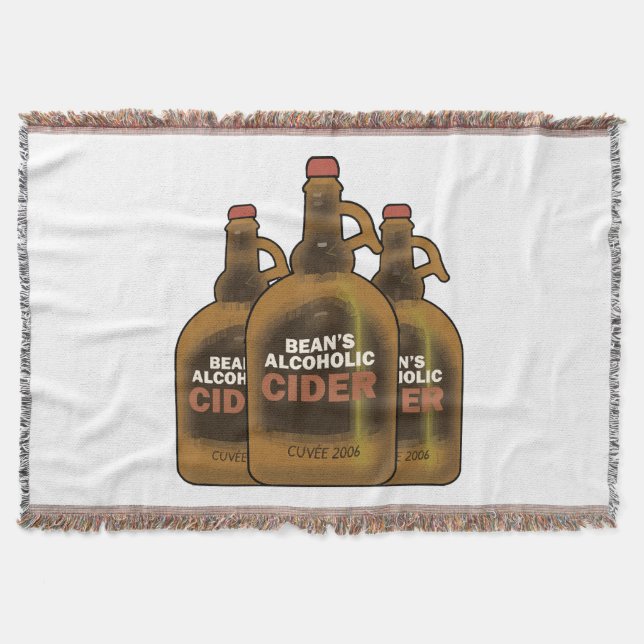 Bean Cider Throw Blanket (Front)