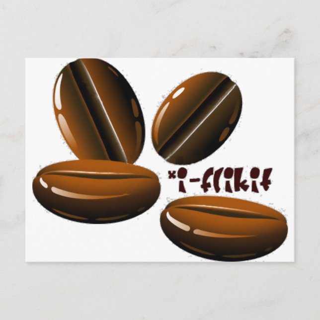 bean flicker postcard (Front)