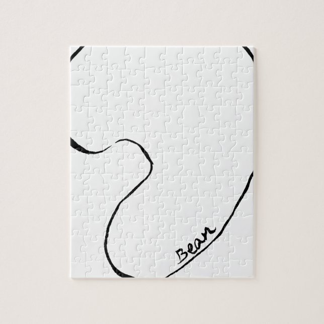 Bean Jigsaw Puzzle (Vertical)