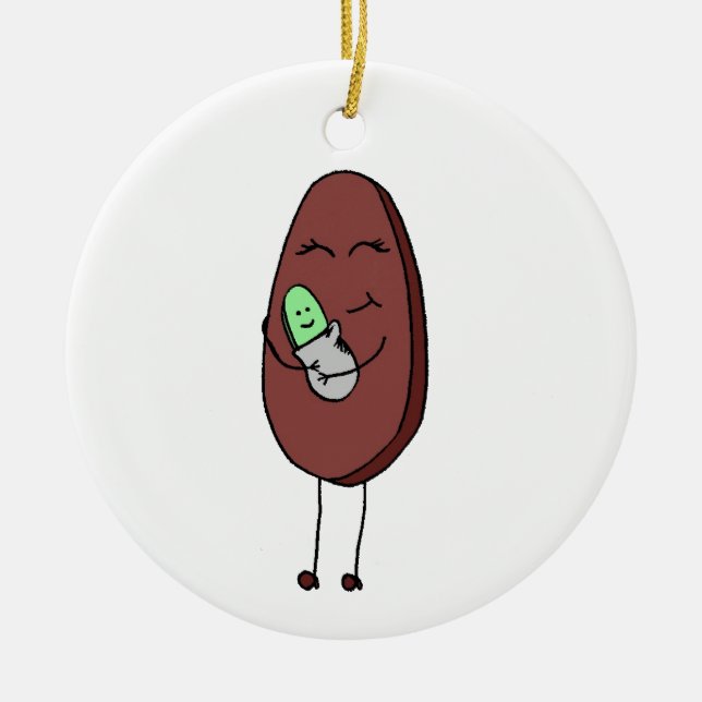 Bean Ornament (Front)