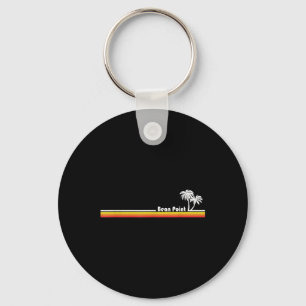Bean Point Beach Florida Keychain