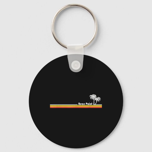 Bean Point Beach Florida  Keychain (Front)