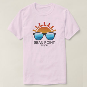 Bean Point Beach Florida Sunglasses T-Shirt