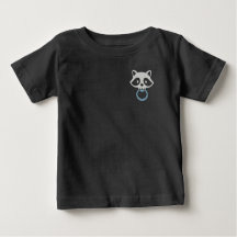 Bean-Town Bandit Enfant T-shirt bleu