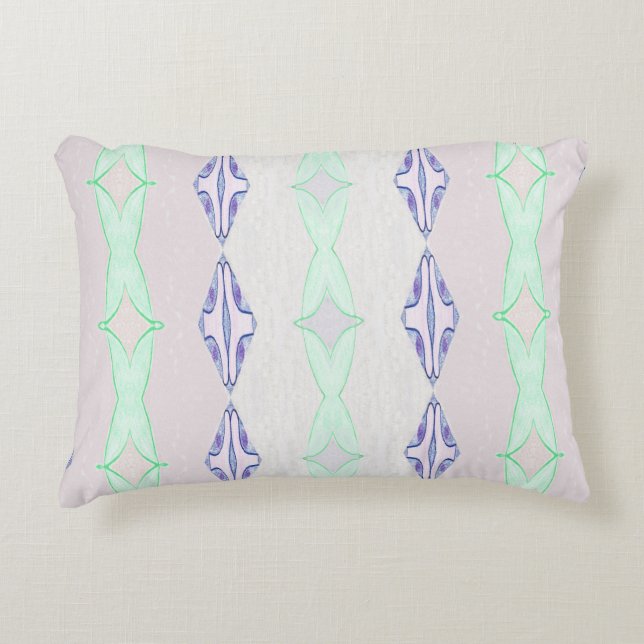 BeanBloom C/M on a accent pillow (Front)