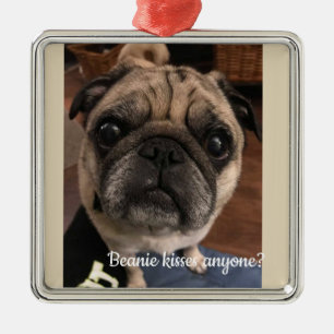 Beanie kissea anyone? metal ornament