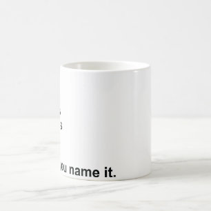 Beans, Greens, Potatoes, Tomatoes… Coffee Mug