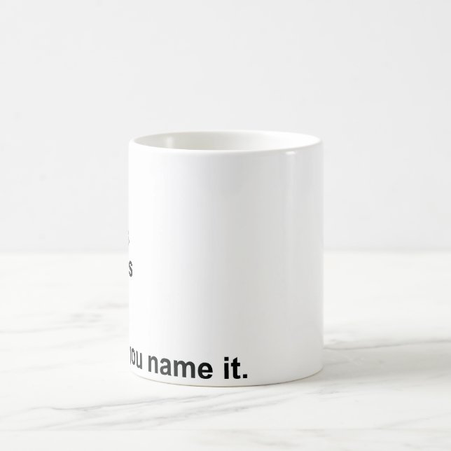 Beans, Greens, Potatoes, Tomatoes… Coffee Mug (Center)
