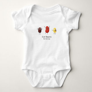 Beans Not Beings Baby Bodysuit