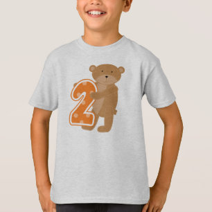 Bear 2nd Birthday T shirts and Gifts