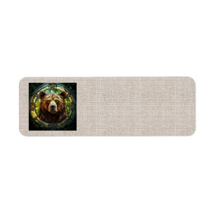Bear Address Labels