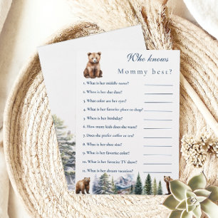 Bear Adventure Snow Mountain Who Knows Mommy Best Flyer