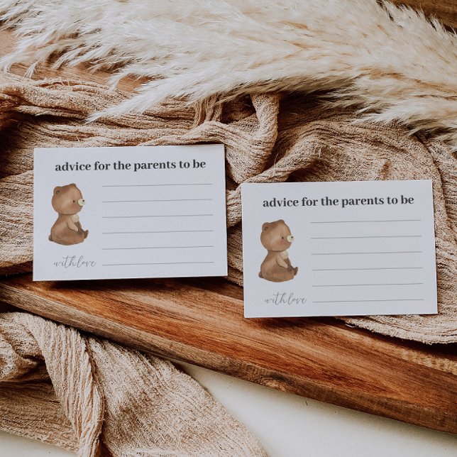 Bear Advice For Parents Cards (Creator Uploaded)