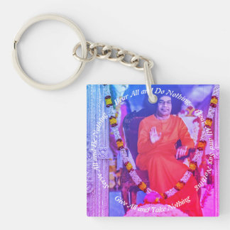 Bear all Acrylic keyring -