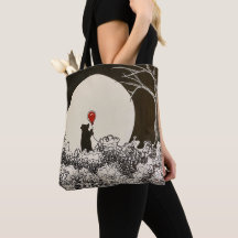 Bear and Ballon tote bag