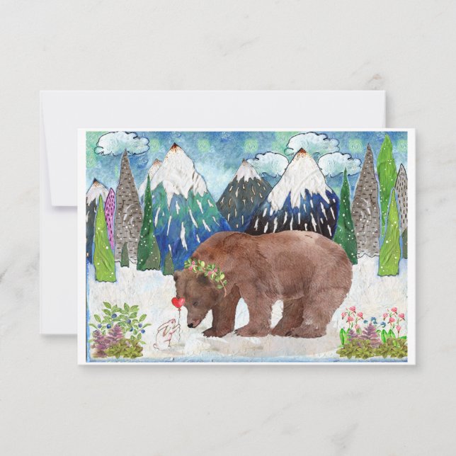 BEAR AND BUNNY BY TRISTAN BERLUND ANNOUNCEMENT (Front)