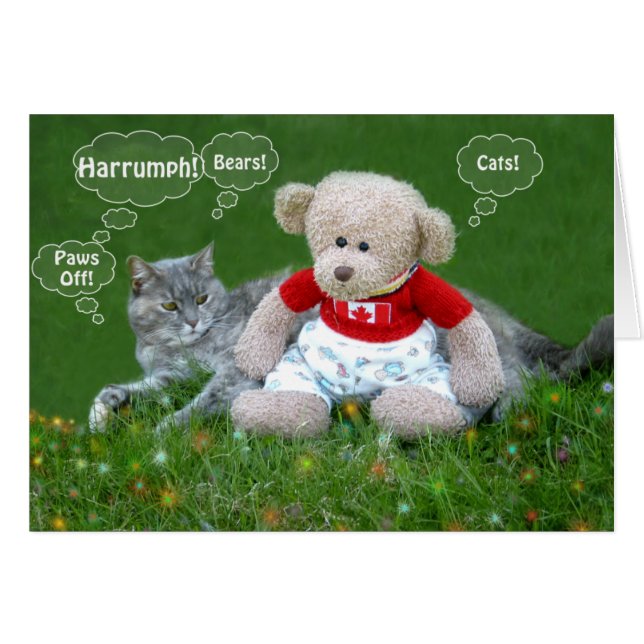 Bear and Cat (Front Horizontal)