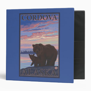 Bear and Cub - Cordova, Alaska Binder
