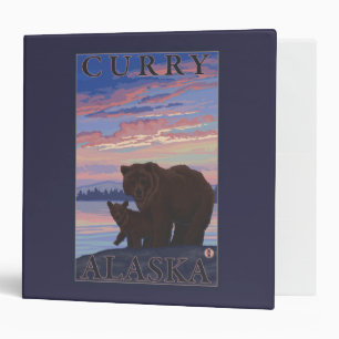 Bear and Cub - Curry, Alaska Binder