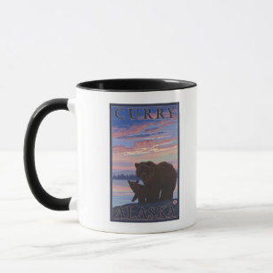 Bear and Cub - Curry, Alaska Mug