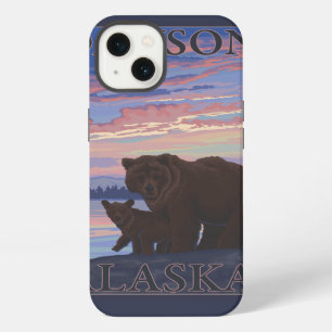 Bear and Cub - Dawson, Alaska iPhone 13 Case