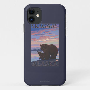 Bear and Cub - Skagway, Alaska iPhone 11 Case