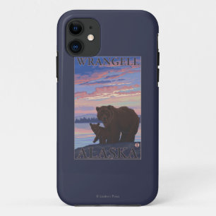 Bear and Cub - Wrangell, Alaska iPhone 11 Case