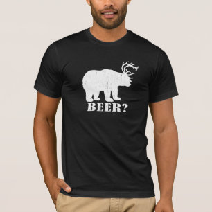 Bear and Deer = Beer? Drunk Redneck Tee