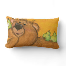 Bear and Pears / Pillow